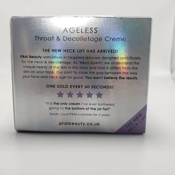 Prai Ageless Throat & Decolletage Creme 1.7 oz Firming Neck Anti-Aging Cream - Picture 7 of 9